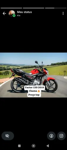 Moto Yamaha factor 150 2018