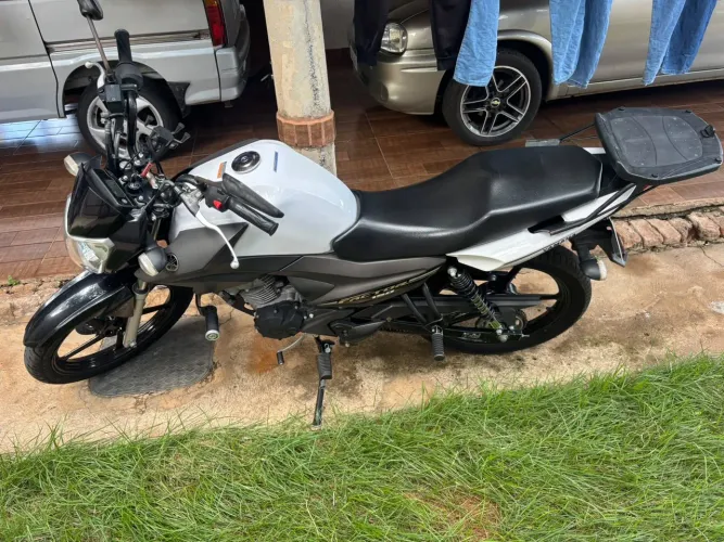 Uma moto bem conservada