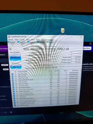 HD de 1 tb para notebook