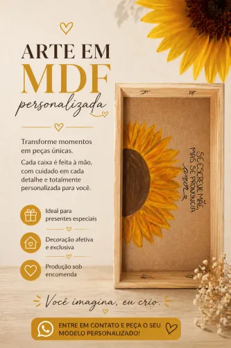 CAIXAS MDF PERSONALIZADAS