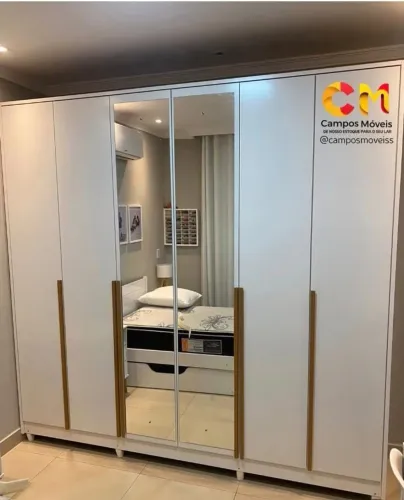 Guarda roupa 6 portas, novo, perfeito para o seu quarto, pronta entrega