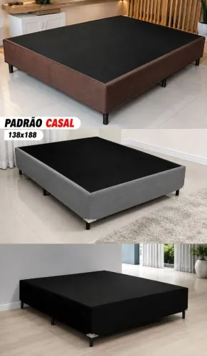 Cama box casal padrão