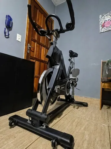 Bicicleta Ergométrica Gallant Elite Pro Spinning Preta