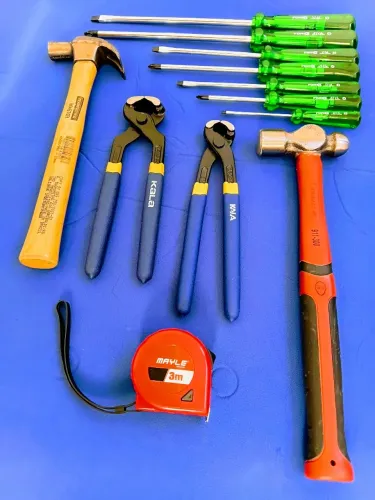 Kit Ferramentas Manuais 12 Peças 