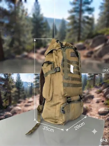 Mochila Mochila Tática de Alta Resistência - Nova (Ideal para Viagens, Trilhas)