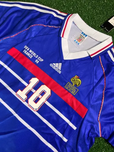 Camisa França Titular 1998 - ZIDANE #10?
