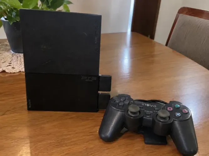 PLAYSTATION 2 - COM LEITOR FUNCIONANDO!