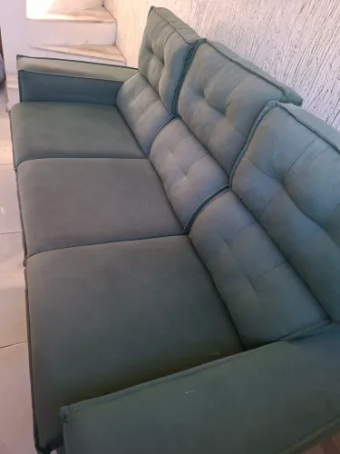 Lindo Sofá Retratil de Três Lugares