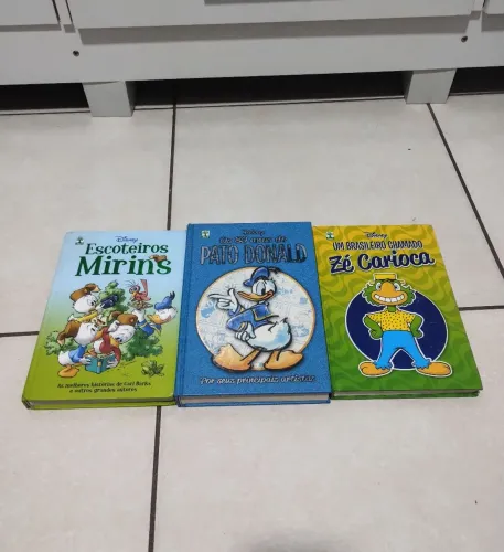 Coleção Disney (Pato Donald, Zé Carioca e Escoteiros Mirins) 3 edições