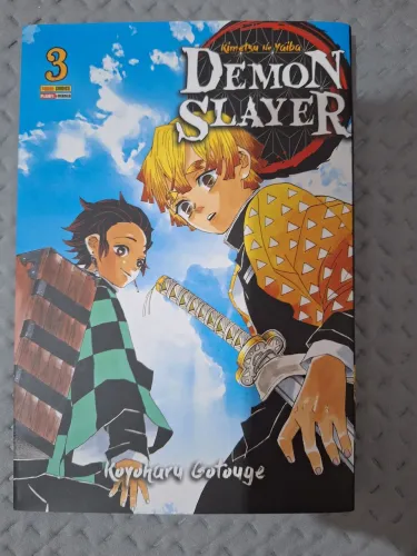 Mangá Demon Slayer Volume 3 (Kimetsu No Yaiba)