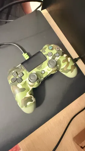 Controle PS4 DualShock 4 Original Sony Camuflado Verde - Impecável