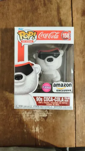 Funko pop urso coca cola anos 90