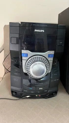 Mini System Philips FWM6500X/78 - 800W RMS + 2 caixas + Subwoofer