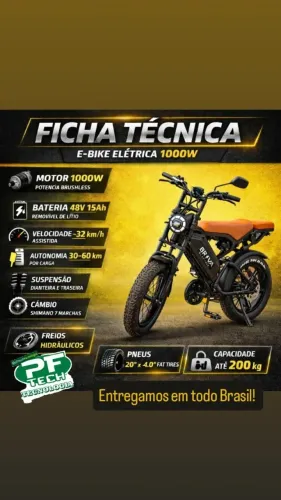 Moto Eletric 1000w, 48v