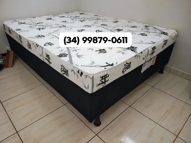 Cama Box Casal Ômega Nova com Entrega Grátis