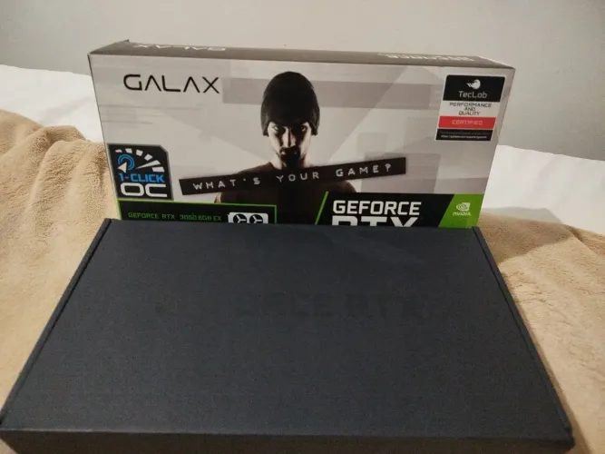 Placa de Vídeo Galax GeForce RTX 3050 EX V2, 6GB, GDDR6, 96 Bits - 35NRLDHP9OID