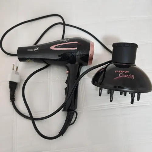 Secador de Cabelo Philco e Difusor Taif