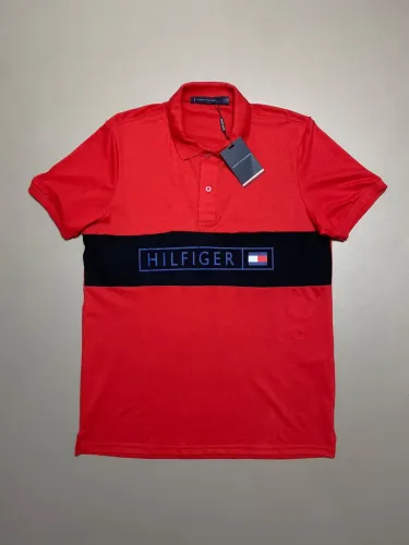 Camiseta Polo Tommy Vermelha