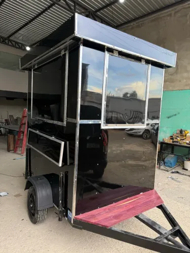 Trailer food truck