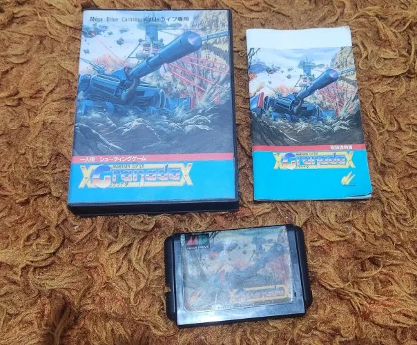 Jogo Completo Mega Drive cartucho na caixa completo Granada