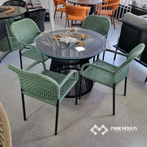 MESA DE CORDA NÁUTICA 4 LUGARES