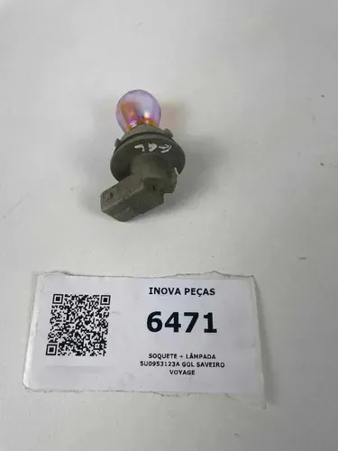 Soquete + Lâmpada 5u0953123a Gol Saveiro Voyage Branco