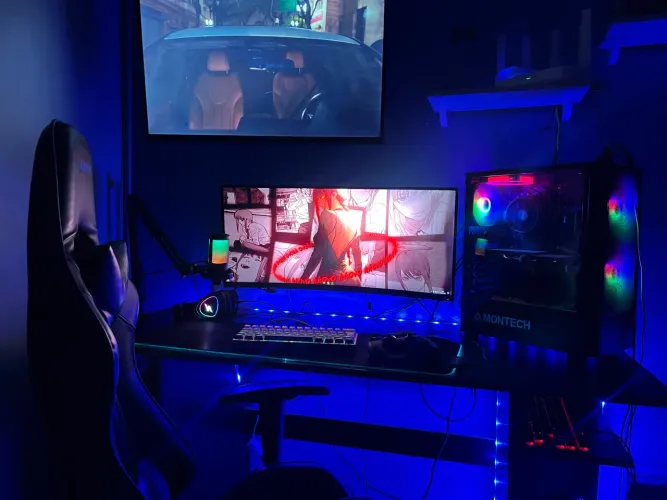 ? PC GAMER COMPLETO + MONITOR ULTRAWIDE 200Hz ? PRONTO PRA JOGAR!