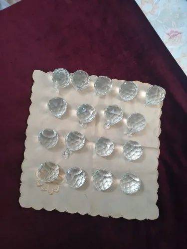Antigas bolas de cristal para lustre 