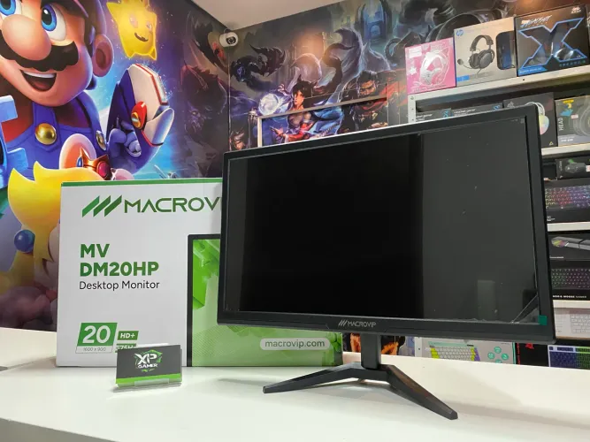 Monitor Macrovip 20? 75Hz NOVO - Em até 18x / Loja Física 