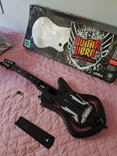 Guitarra Guitar Hero Warriors of Rock PS3 e PC