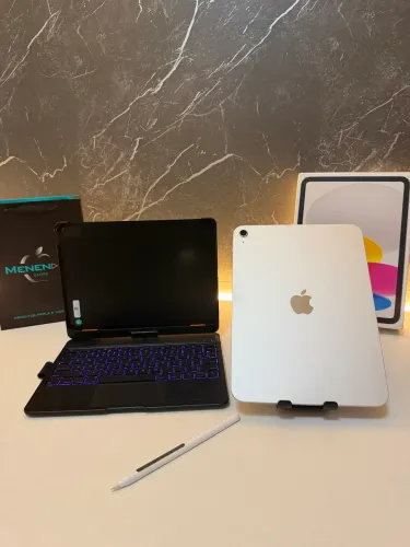 Ipad 11 (A16) 128gb Silver, bateria 100% e Acessórios de Brinde! TROCAS