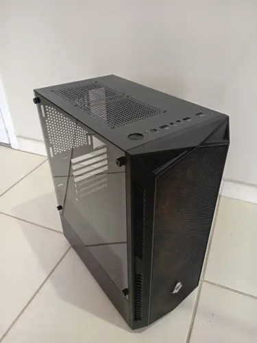 Gabinete ATX Mancer com três Fans RGB