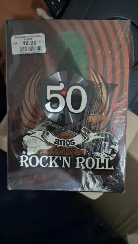 Box dvd 50 anos de Rock'n Roll lacrado