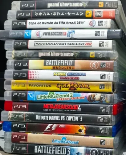 Lote Jogos ps3 pra ir em bora rapido