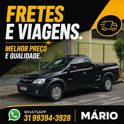 Fretes, viagens e pequenas mudanças