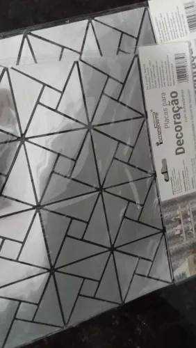 Placas auto-adesiva 30x30 metálizadas