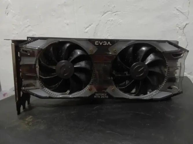 Leiam  ! PLACA DE VÍDEO  EVGA GEFORCE RTX 2070 XC BLACK GAMING 8GB PARA CONSERTO/ TÉCNICO 