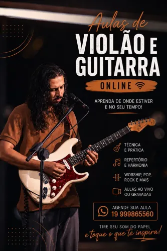 Aula de Violão e Guitarra