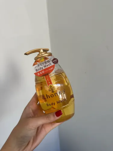 Sabonete corporal amarelo &honey Body Wash / Gel para Banho 500 ml