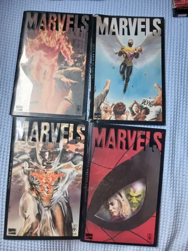 Marvels (Editora Abril, 1995) Coleção COMPLETA!