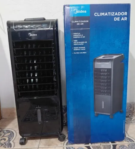 Climatizador de Ar Midea AKAP2 Preto 127V