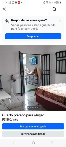 Aluguel de suítes mobiliadas no morada doSol / Santa Isabel.