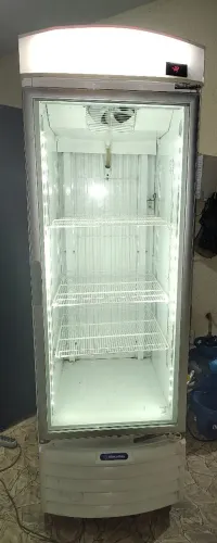 Freezer expositor sorveteiro congelamento metalfrio 497 litros 220V super conservado