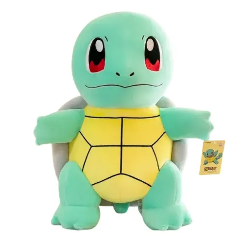 Pelúcia Pokémon Squirtle 20cm x 17cm