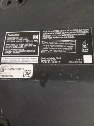 TV Panasonic 40 polegadas