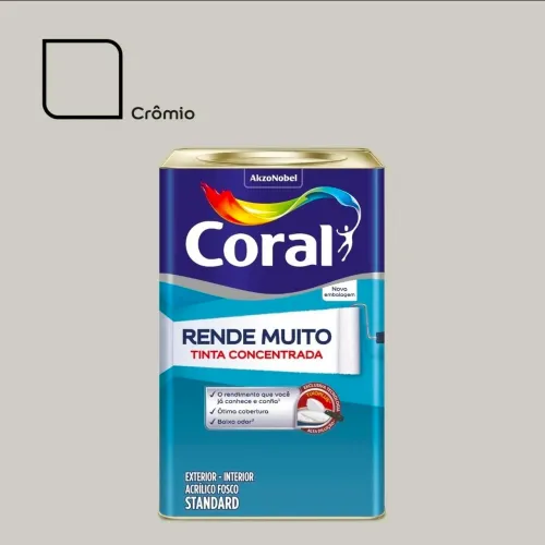 Tinta rende muito Coral - Cromio