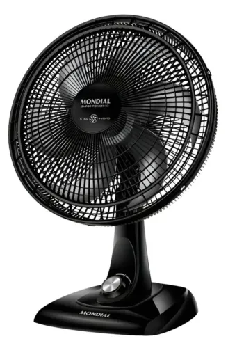 Ventilador De Mesa Mondial Vsp-40-b Preto 40cm 6 Pás 220v