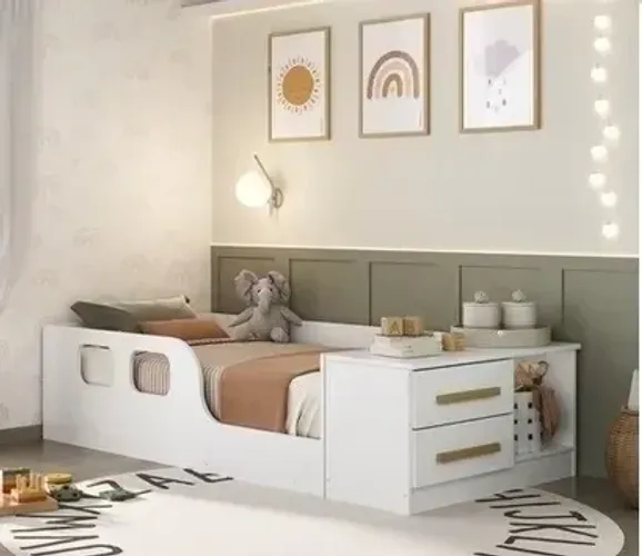 MINI CAMA COM COLCHÃO