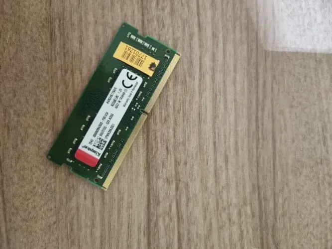Memória RAM Kingston 8GB DDR4 2400Mhz Funcionando Perfeitamente