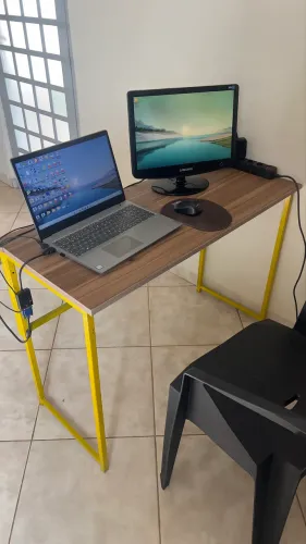Mesa dobrável de trabalho home office / escrivaninha dobrável